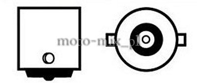Żarówka LED pomarańczowa P21W BA15S 13 SMD 5050 Żarówka LED pomarańczowa P21W BA15S 13 SMD 5050