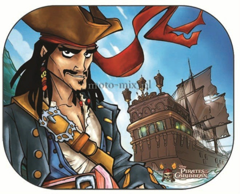 Zasłonki na boczne szyby PIRACI Disney Zasłonki na boczne szyby PIRACI Disney