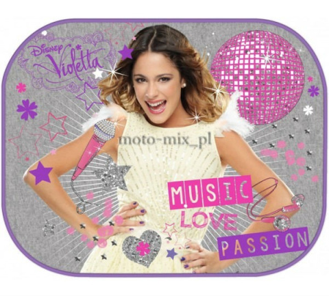 Zasłonki na boczne szyby - Violetta DISNEY Zasłonki na boczne szyby - Violetta DISNEY