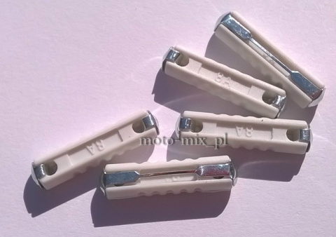 BEZPIECZNIK CYLINDRYCZNY 20mm 8A 5szt BEZPIECZNIK CYLINDRYCZNY 20mm 8A 5szt
