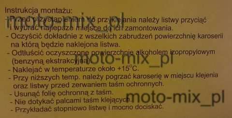 Listwa na progi - gumowa 61 mm - na metry Listwa na progi - gumowa 61 mm - na metry
