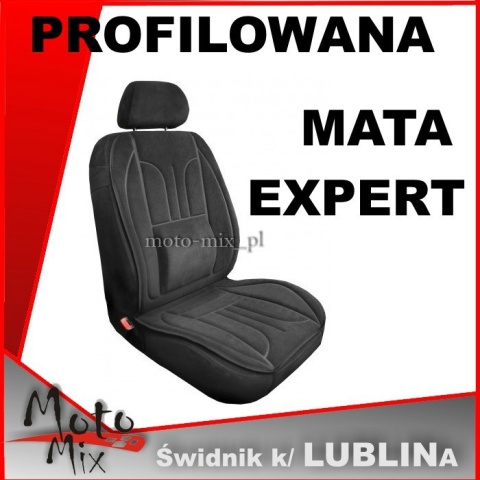 Mata na siedzenie PROFILOWANA EXPERT czarna Mata na siedzenie PROFILOWANA EXPERT czarna