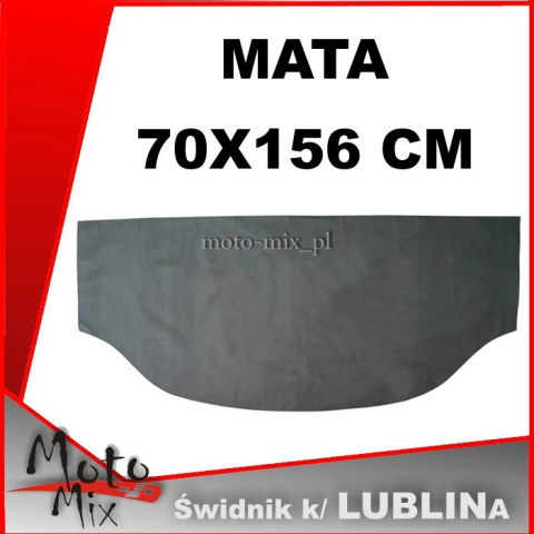 Osłona MATA 156x70 cm na przednią szybę czarna Osłona MATA 156x70 cm na przednią szybę czarna