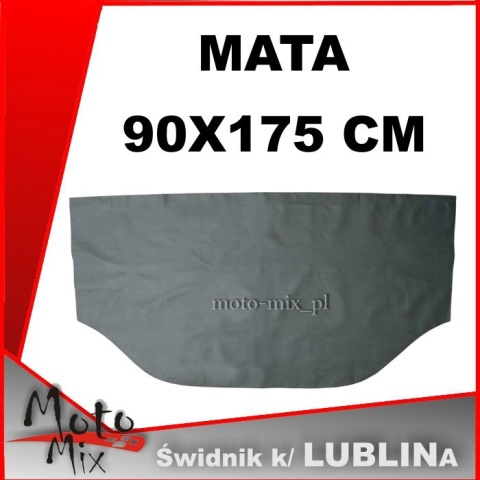 Osłona mata 175x90 cm na przednią szybę czarna Osłona mata 175x90 cm na przednią szybę czarna