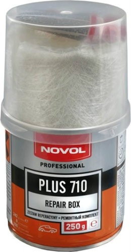 Żywica zestaw reperacyjny z włóknem szklanym 0,25kg Novol