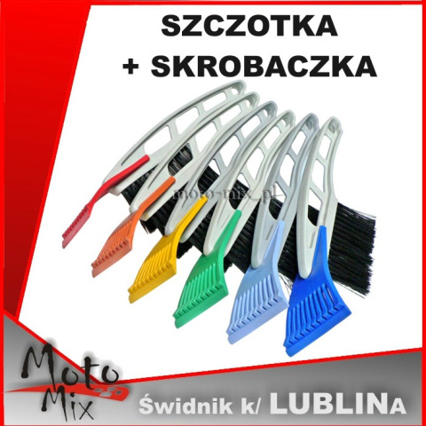 Szczotka + skrobaczka Szczotka + skrobaczka
