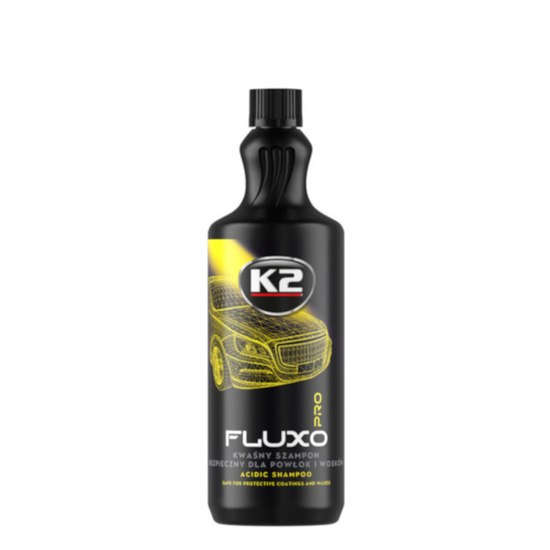 K2 Fluxo PRO Kwaśny szampon samochodowy do wosków i powłok 1L