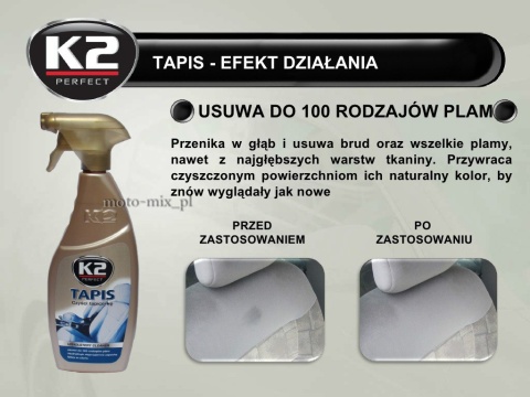 Płyn do czyszczenia tapicerki K2 TAPIS 770 ML