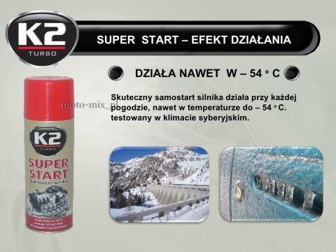 SAMOSTART silnika działa nawet w -54°C