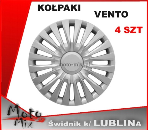 Kołpaki VENTO 14 cali - komplet 4 szt. Kołpaki VENTO 14 cali - komplet 4 szt.