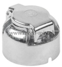 Gniazdo do przyczepy 7 stykowe 12V - aluminiowe