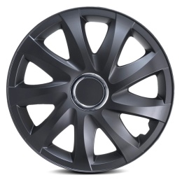 Kołpaki DRIFT BLACK 16 cali - komplet 4 szt.