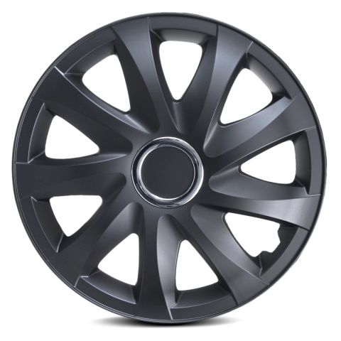Kołpaki DRIFT BLACK 16 cali - komplet 4 szt. Kołpaki DRIFT BLACK 16 cali - komplet 4 szt.