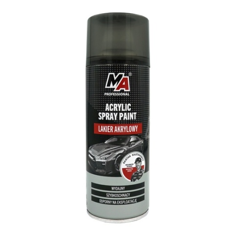 Lakier akrylowy Czarny Mat 400ml -MA PROFESSIONAL Lakier akrylowy Czarny Mat 400ml -MA PROFESSIONAL