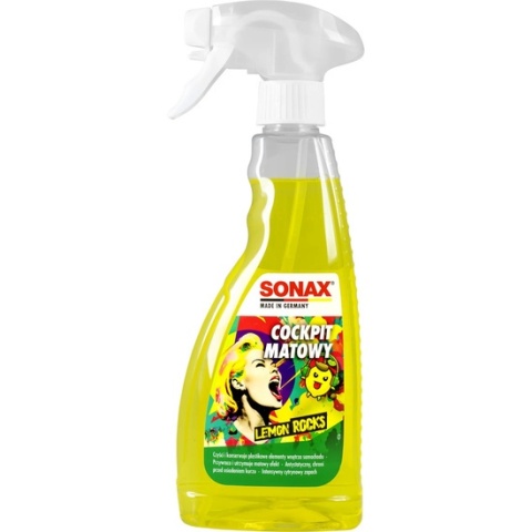 Sonax kokpit matowy - Lemon Rocks 500ml Sonax kokpit matowy - Lemon Rocks 500ml