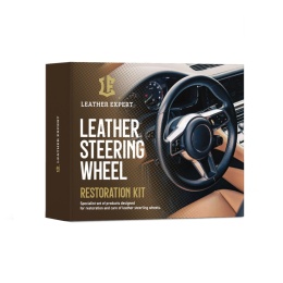 Zestaw do renowacji kierownicy - czarny Leather Expert Steering Wheel Kit