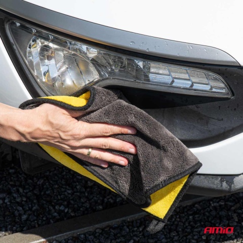 MikrofibraŚciereczka ręcznik do polerowania samochodu z mikrofibry 37x27 cm 800g/m2