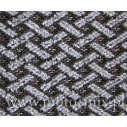 Pokrowce samochodowe PRZÓD - ELEGANCE welur 80% popiel 2 UN