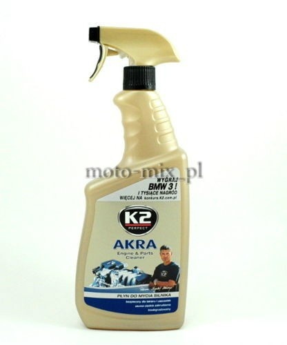 Preparat Płyn do mycia silnika i części K2 AKRA 770 ML Preparat Płyn do mycia silnika i części K2 AKRA 770 ML